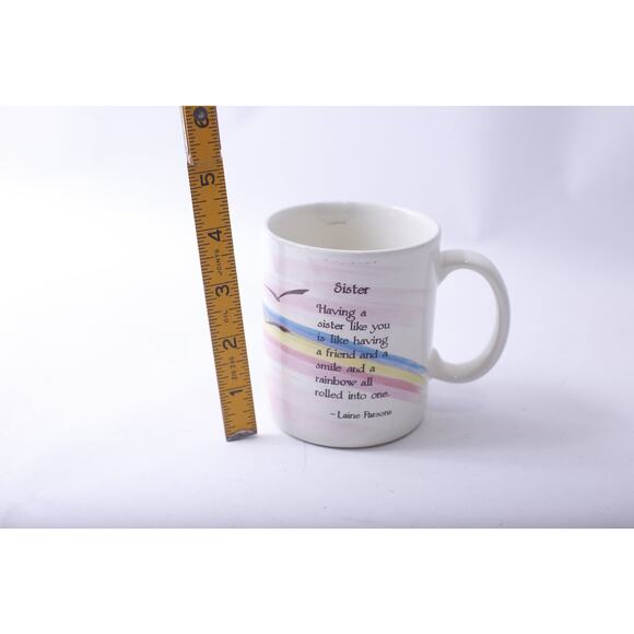 Sister, Message Mug, Laine Parsons Quote, Greeting Mug, Blue Mountain Arts, - Picture 2 of 3